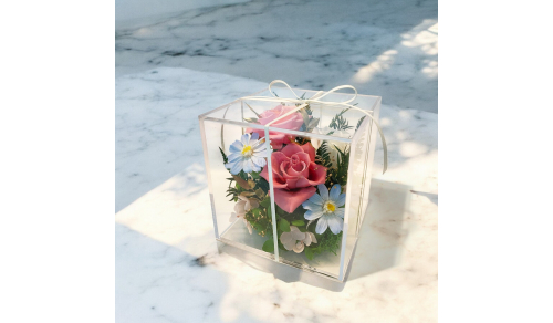 PF0035永生花壓克力禮物盒